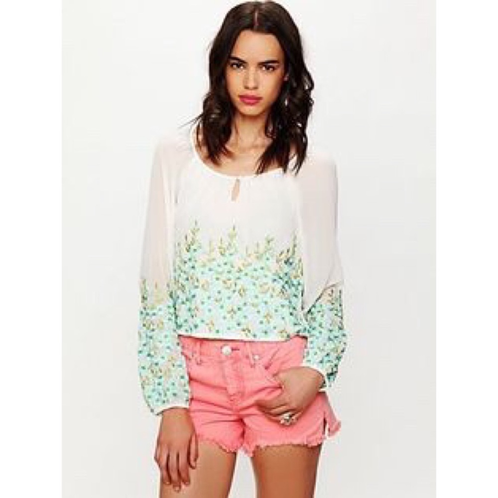 Free People Climbing Vines Top